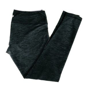 Lululemon Leggings Dark Gray Heather Size 12